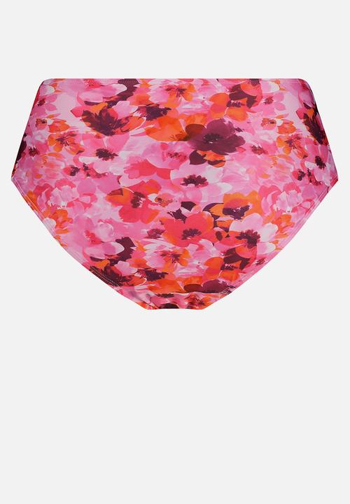 Hunkemoller - Floral rio hw - light pink