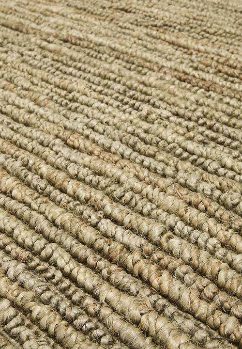 Sixth Floor - Hand Woven Chunky Jute Rug - Khaki