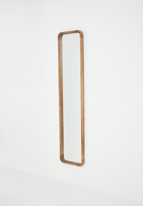 Sixth Floor - Wooden Full Length Mirror - Natural