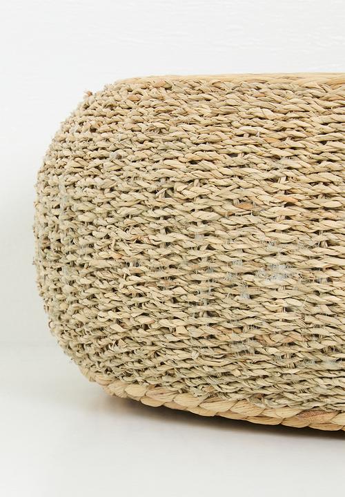 Sixth Floor - Kerry Hyacinth floor ottoman - Seagrass