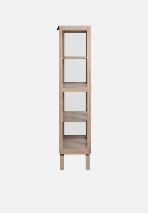 Sixth Floor - Linley display cabinet - white pigmented oiled oak veneer