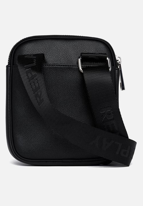 Replay - Micro hammered pu bag - black