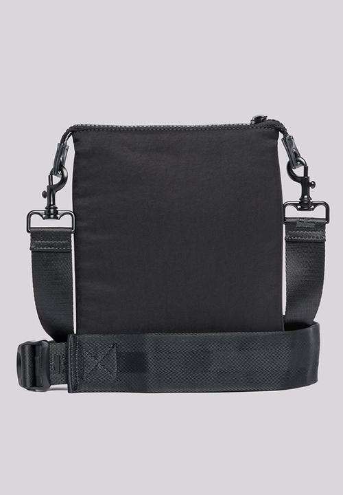 Replay - Crinkle nylon bag - black