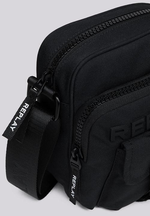 Replay - Polyester oxford bag - black
