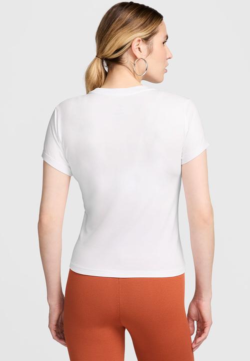 Nike - Nike Sportswear Chill Crop Top - White/Black