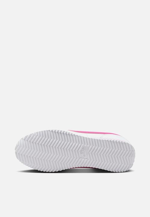 Nike - Nike Kids Cortez Gs - White/Laser Fuchsia