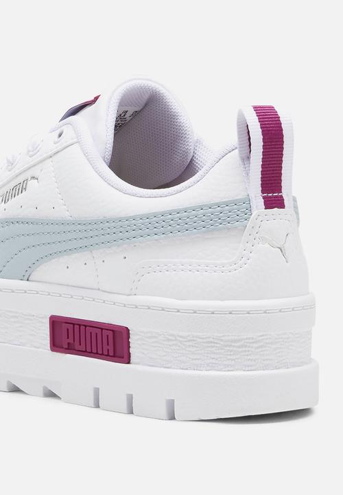 PUMA - Mayze lth jr - puma white-frosted dew