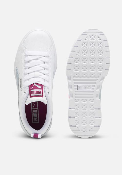 PUMA - Mayze lth jr - puma white-frosted dew