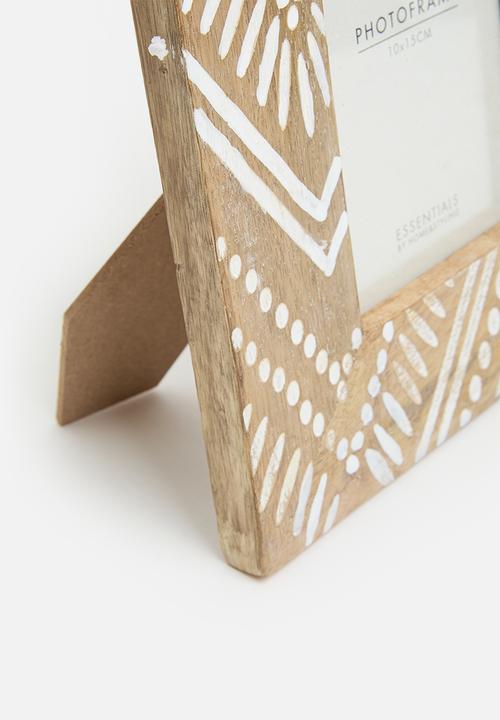 H&S - Tirbal carved frame - natural