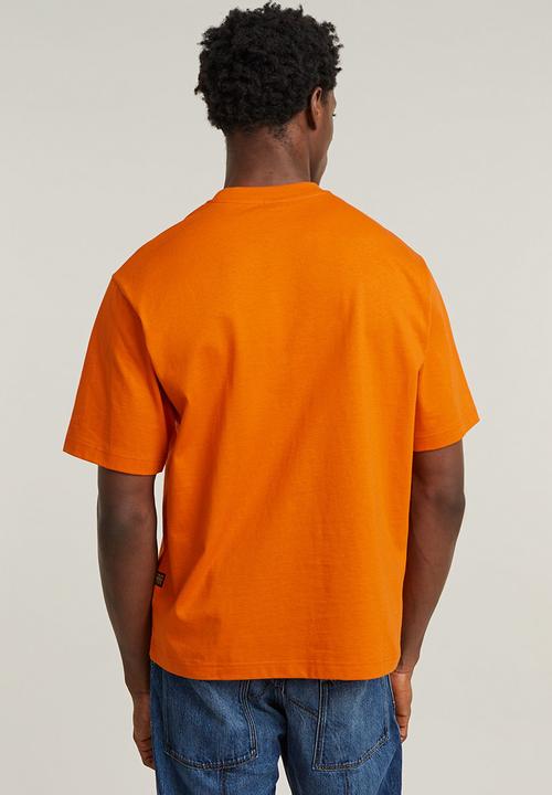 G-STAR - Center chest boxy r t - marmalade