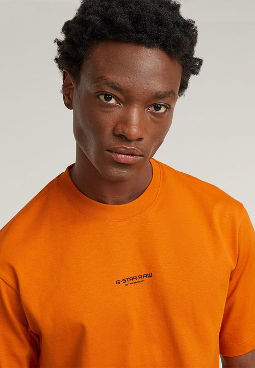 G-STAR - Center chest boxy r t - marmalade