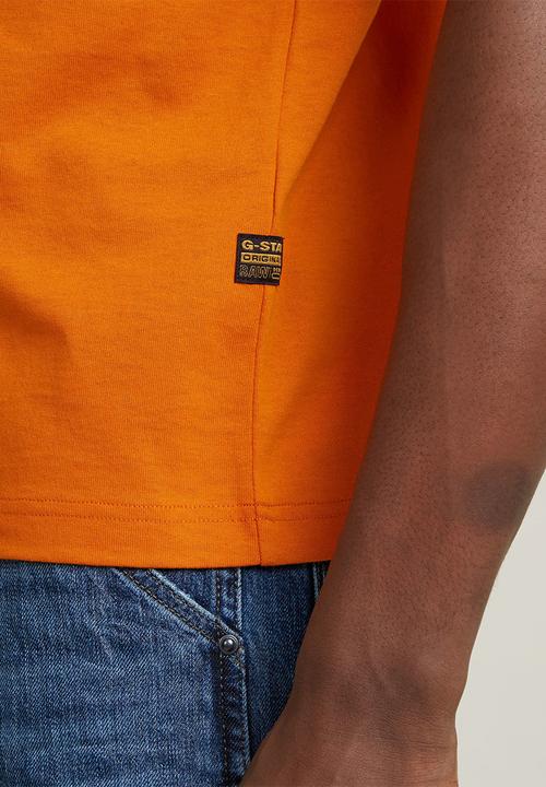 G-STAR - Center chest boxy r t - marmalade