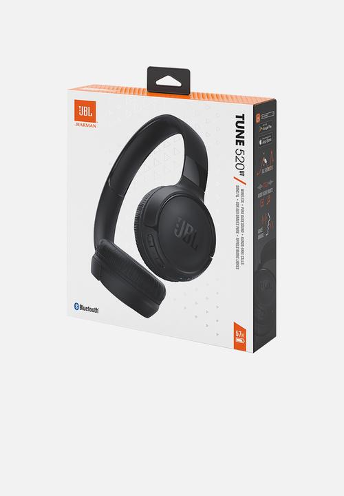 JBL - T520 On-Ear BT Headphones- Black