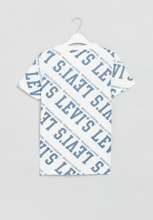 Levi’s® - Lvb levis aop tee - cloud dancer