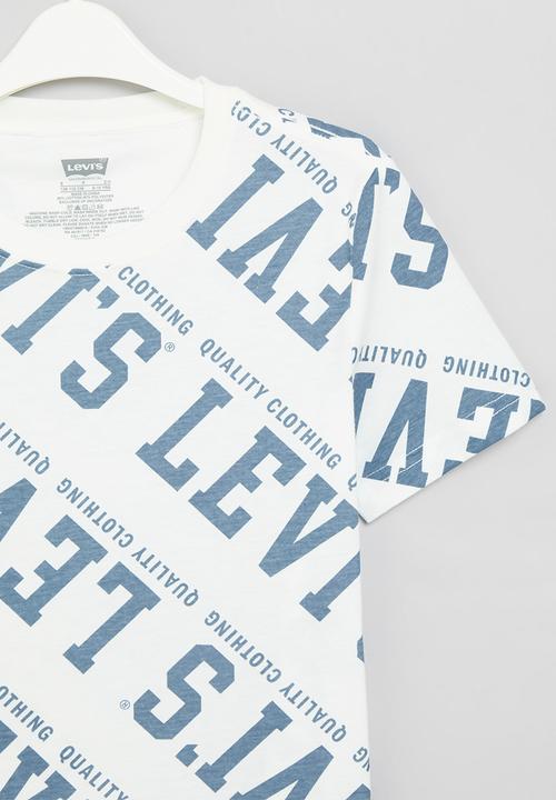 Levi’s® - Lvb levis aop tee - cloud dancer