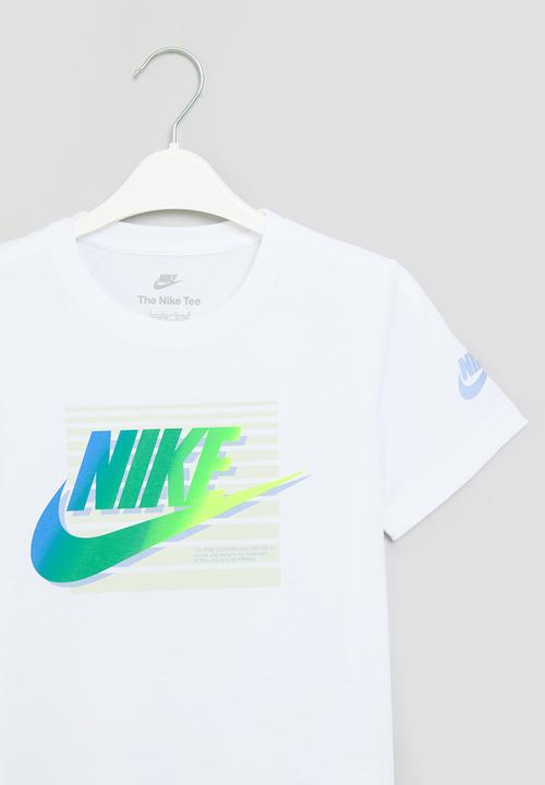 Nike - Nkb nike futura block short sleeve tee - white