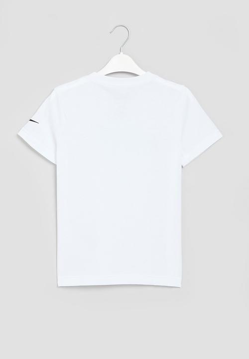 Nike - Nkb split nike block tee - white