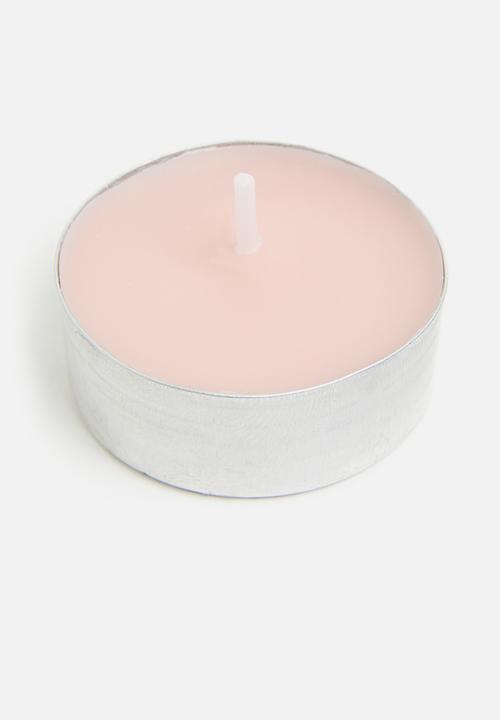 H&S - Lux scented tealight candles - tobacco amber