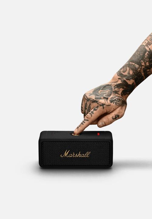 Marshall - Emberton II Portable BT Speaker - Black & Brass 