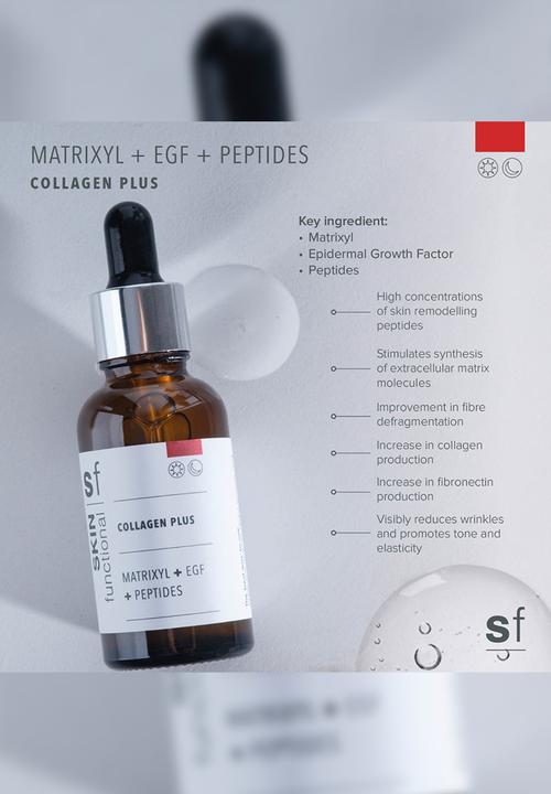 SKIN functional - Matrixyl + EGF + Peptides, Collagen Plus