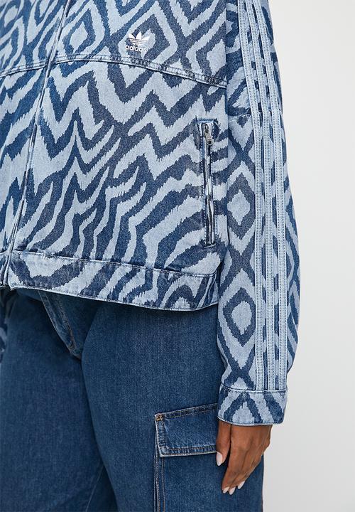 adidas Originals - Plus Farm Denim Tt - Medium Blue Denim
