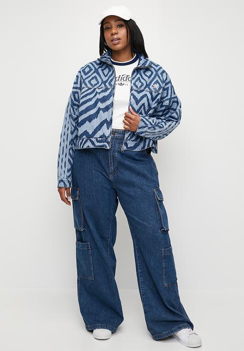 adidas Originals - Plus Farm Denim Tt - Medium Blue Denim
