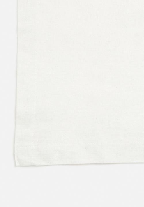 Excellent Houseware - Amani Napkin Set - Ivory