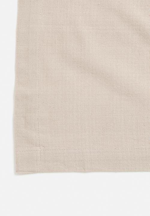 Excellent Houseware - Amani Napkin Set - Taupe