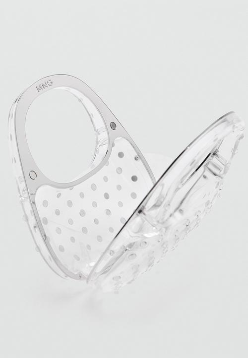 MANGO - Bag mch explo - silver
