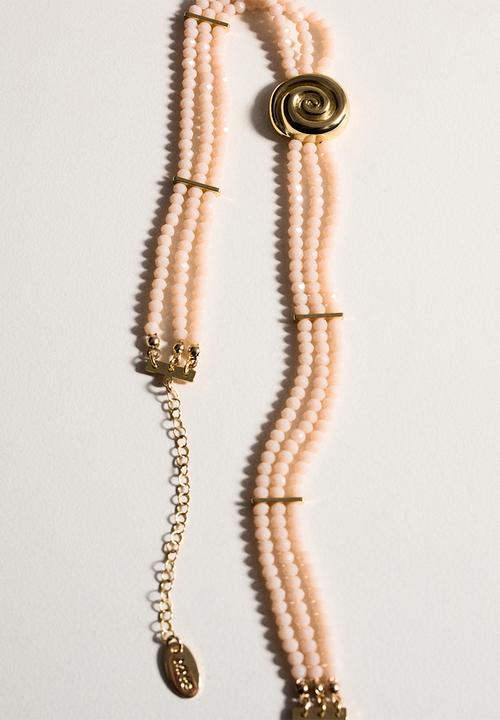 MANGO - Necklace roxanne - gold