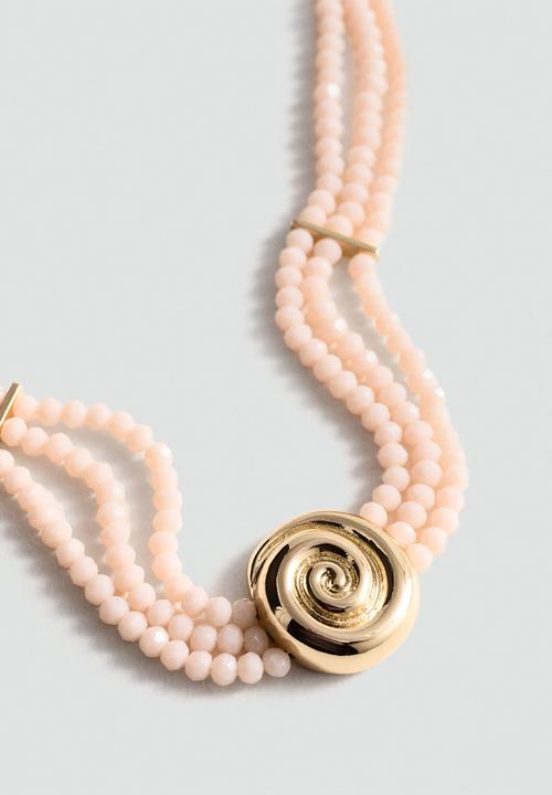 MANGO - Necklace roxanne - gold