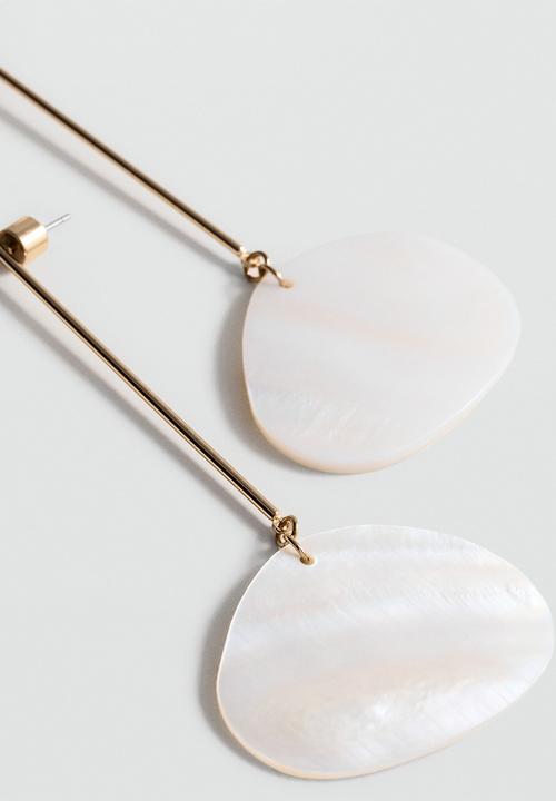 MANGO - Earrings randall - gold