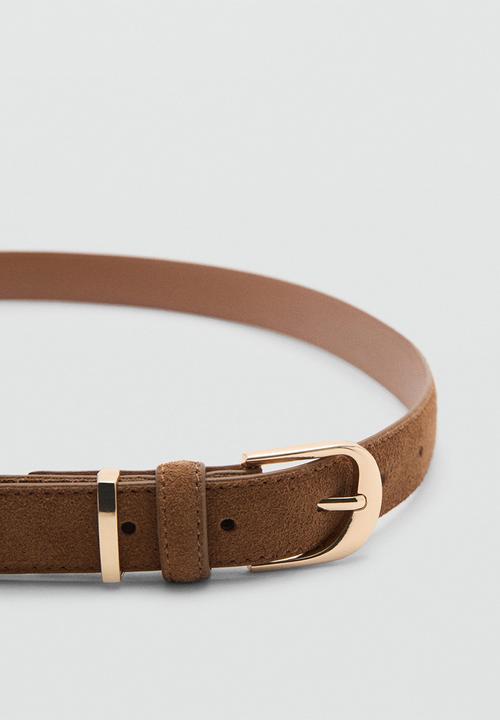 MANGO - Belt maya - brown