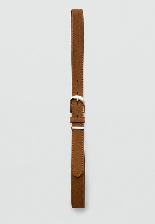MANGO - Belt maya - brown