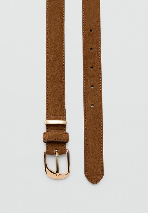 MANGO - Belt maya - brown