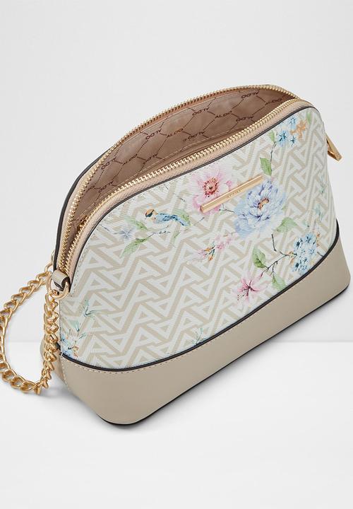 ALDO - Teasssicrossboy bag - beige 