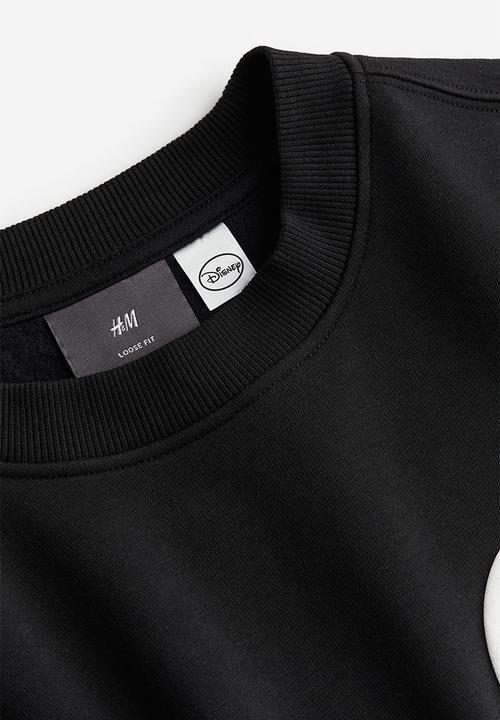 H&M - Loose fit sweatshirt - black