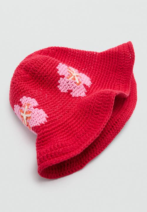MANGO - Hat florinda - red