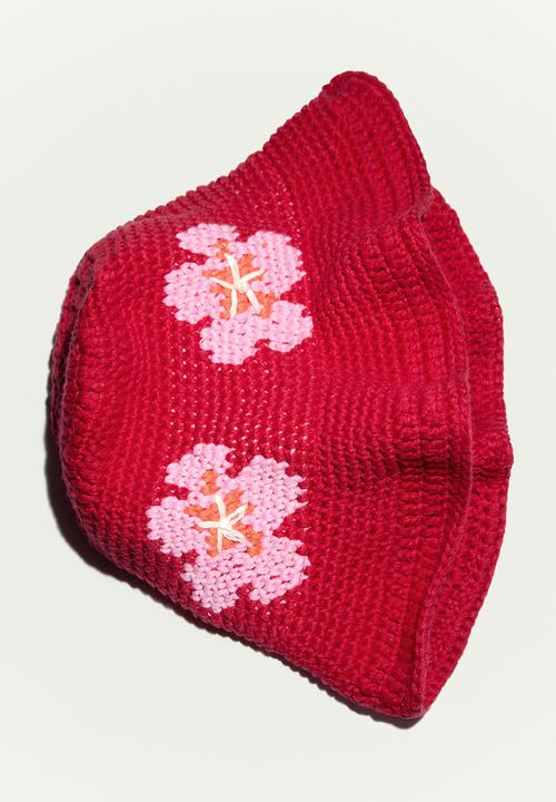 MANGO - Hat florinda - red