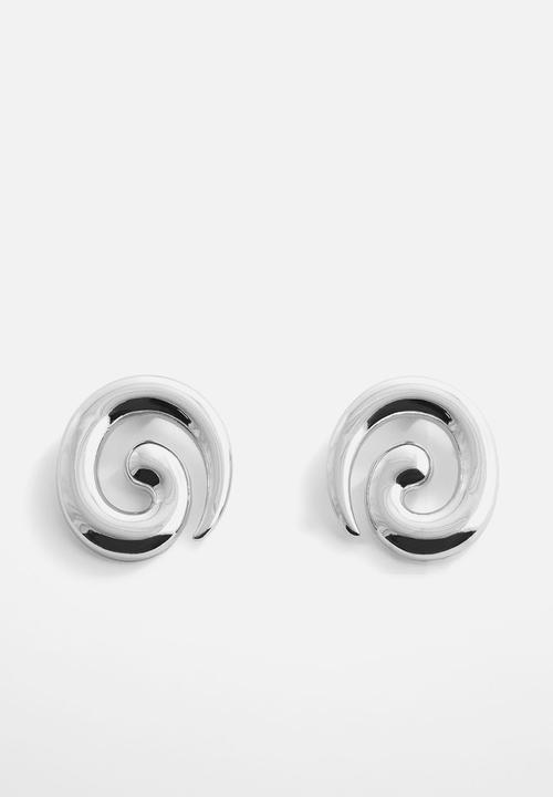MANGO - Earrings ava - silver