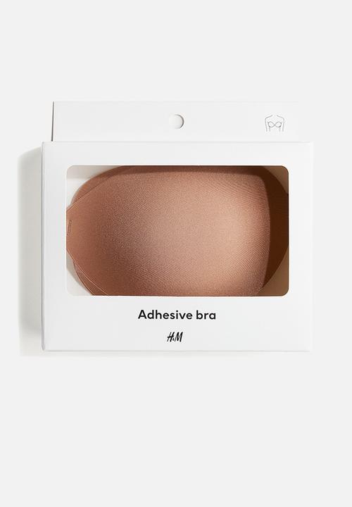 H&M - Self-adhesive bra - dark beige