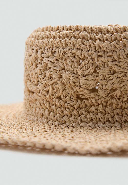 MANGO - Hat corfu - light beige