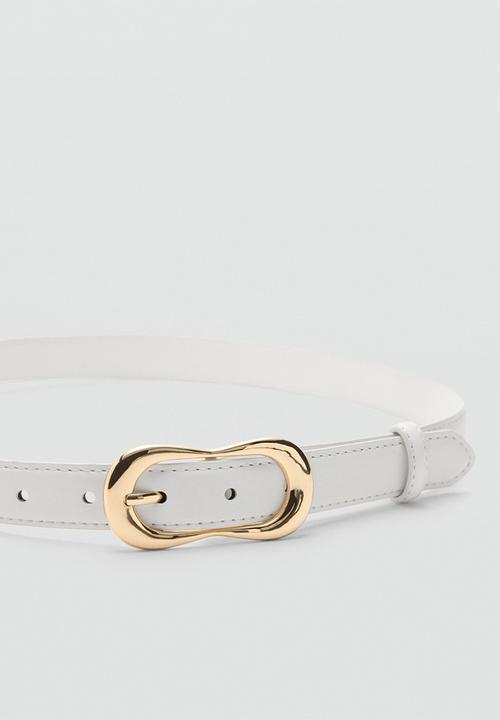 MANGO - Belt mila - light beige