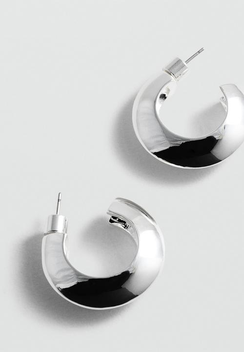 MANGO - Earrings renata - silver