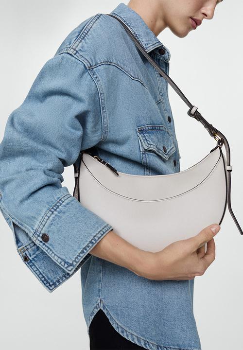 MANGO - Bag lago - light beige