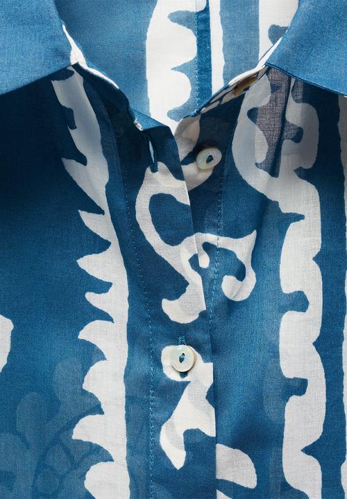 MANGO - Plus Shirt Nemo - Medium Blue