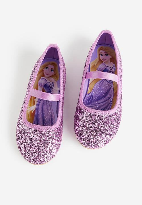 H&M - Glittery ballet pumps - purple