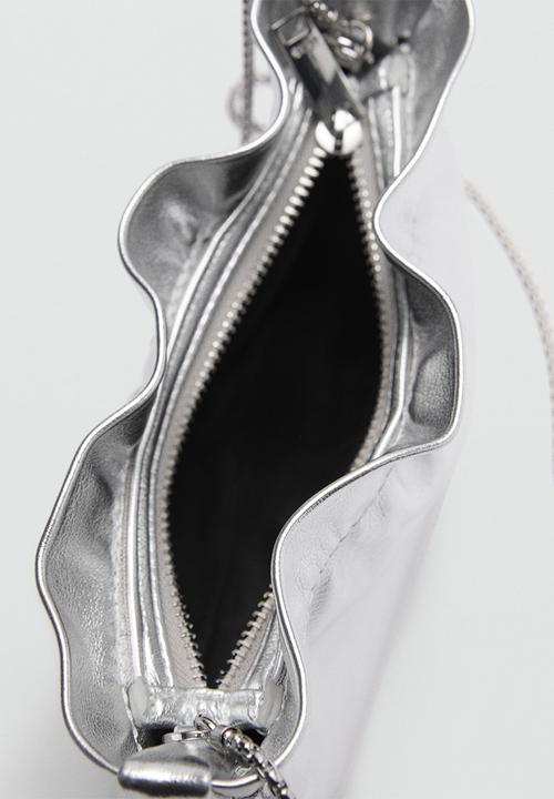MANGO - Bag aiba - silver
