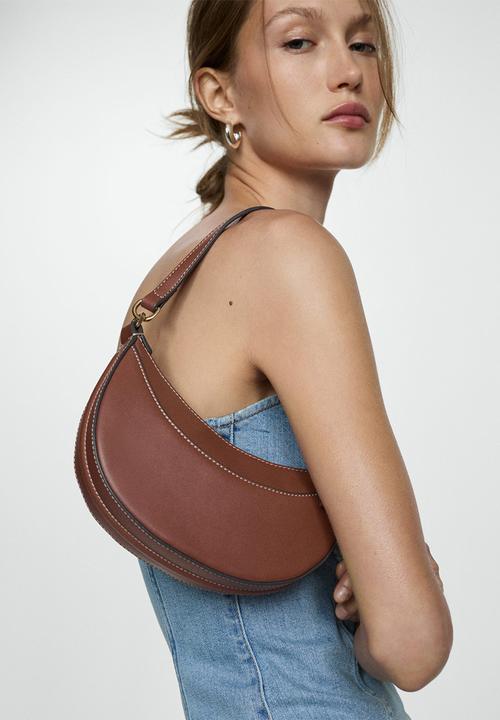 MANGO - Bag lago - brown