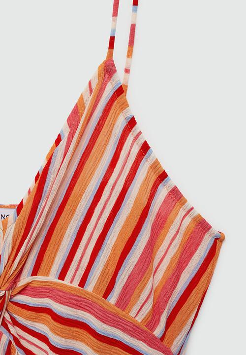 MANGO - Plus Dress Pomi - Orange